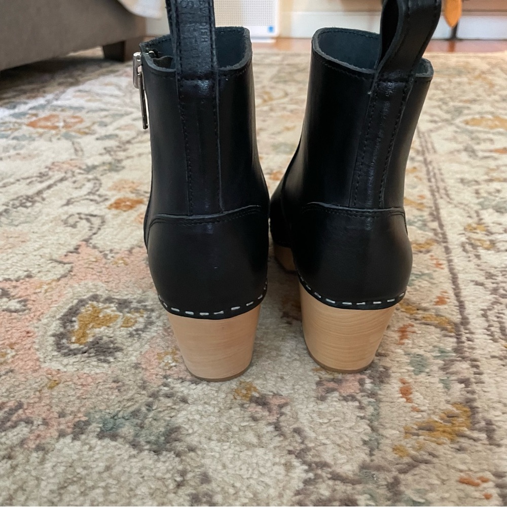 COPY - Swedish Hasbeens zip it emy clog boots - Picture 6 of 9